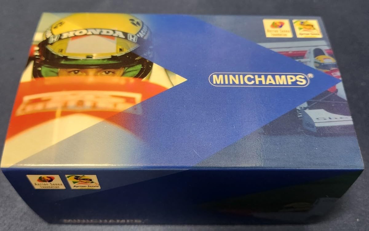 Amazon.co.jp: ミニチャンプス 1/43 MP4/6 セナ ブラジルGP 初勝利